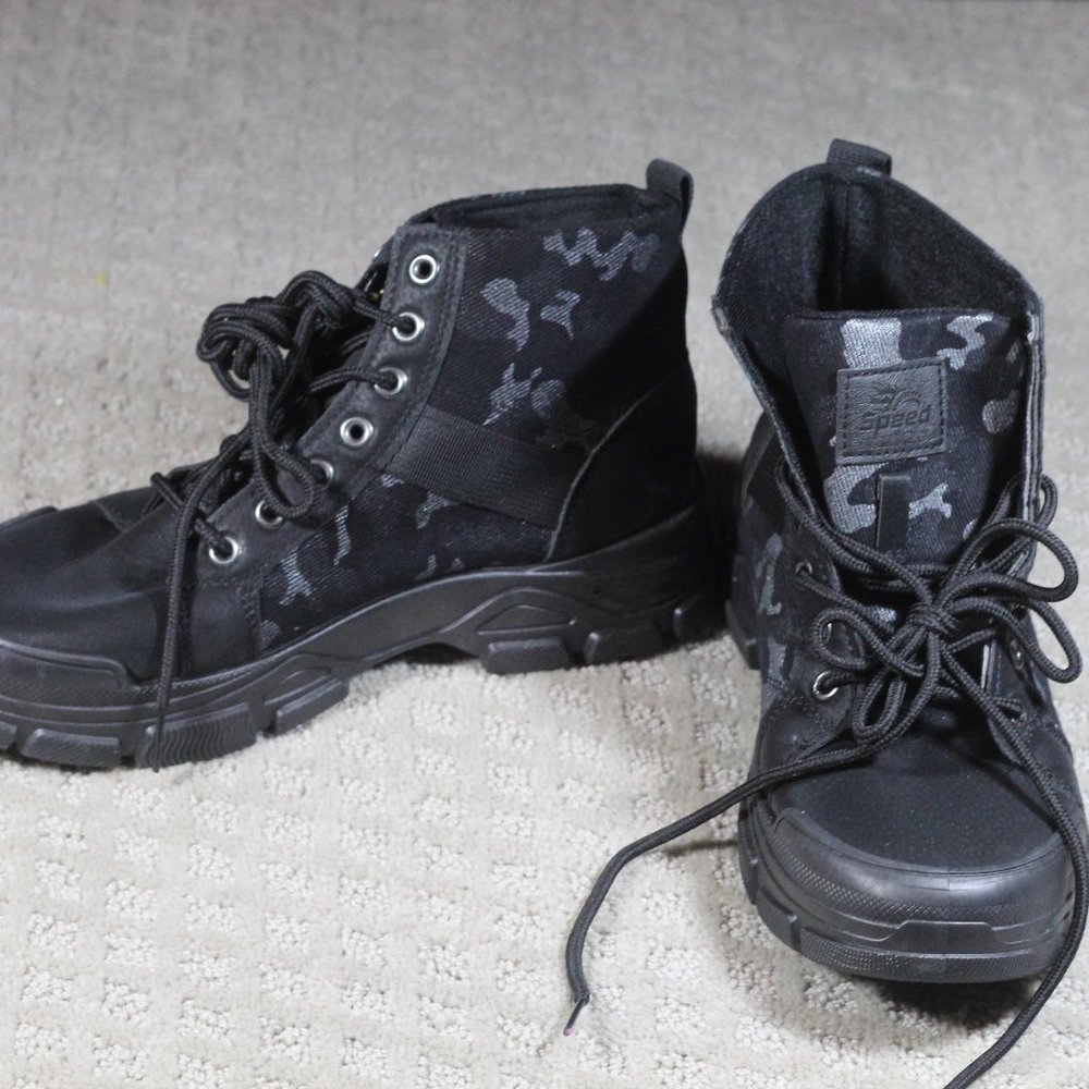 NWOT POV Speed Women's Size 10.5 Urban Style The Running Club High Top Sneakers